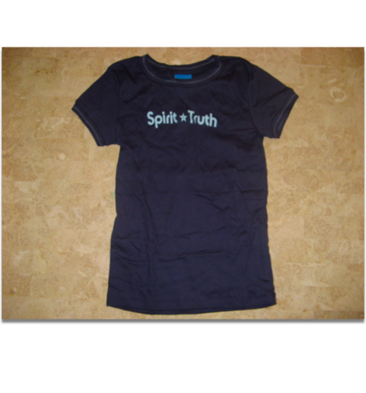 Girl's Blue Stitched
